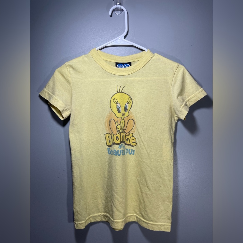Vintage “blonde and beautiful” tweety bird t-shirt
